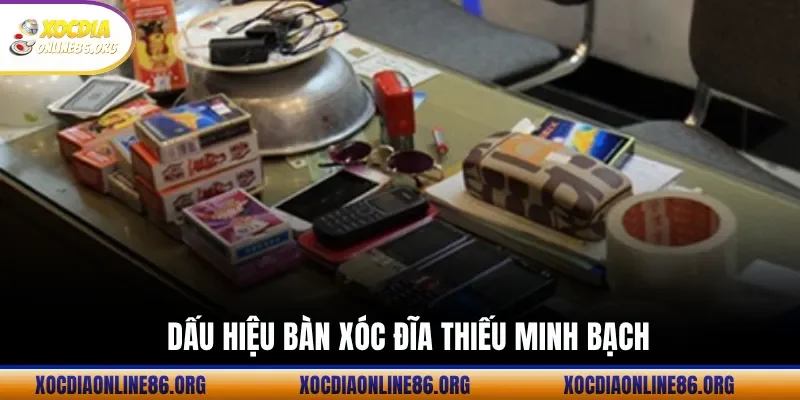 dau hieu ban xoc dia thieu minh bach Dấu Hiệu Bàn Xóc Đĩa Thiếu Minh Bạch