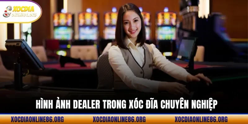 Hình Ảnh Dealer Trong Xóc Đĩa Chuyên Nghiệp