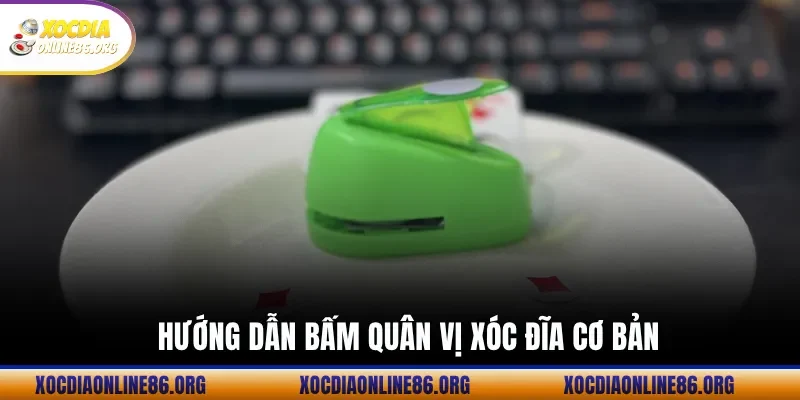 hướng dẫn bấm quân vị xóc đĩa cơ bản