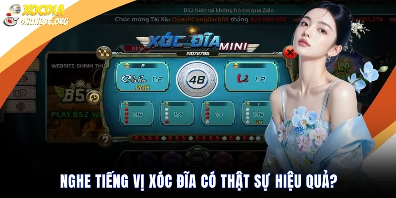Nghe Tiếng Vị Xóc Đĩa Có Thật Sự Hiệu Quả?