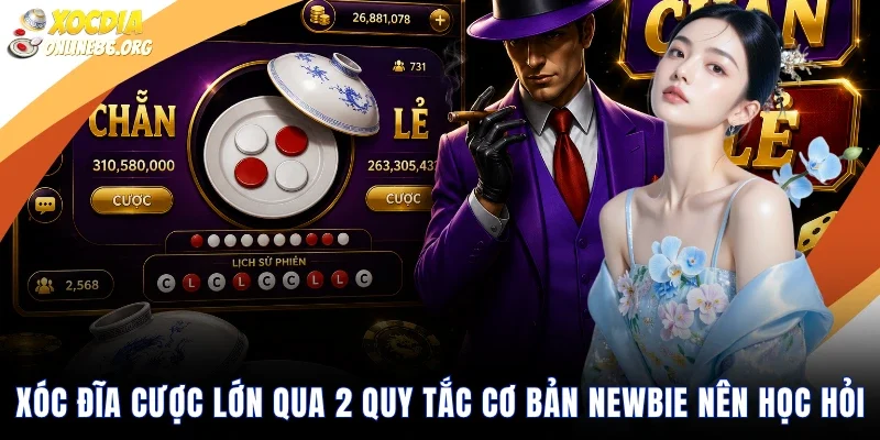 Xóc Đĩa Cược Lớn Qua 2 Quy Tắc Cơ Bản Newbie Nên Học Hỏi